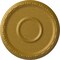 Ekena Millwork Medea Ceiling Medallion (Fits Canopies up to 5 1/2"), Hnd-Painted Pharaohs Gold, 16 1/2"OD x 1 1/2"P CM16MDPGS - alternate 1